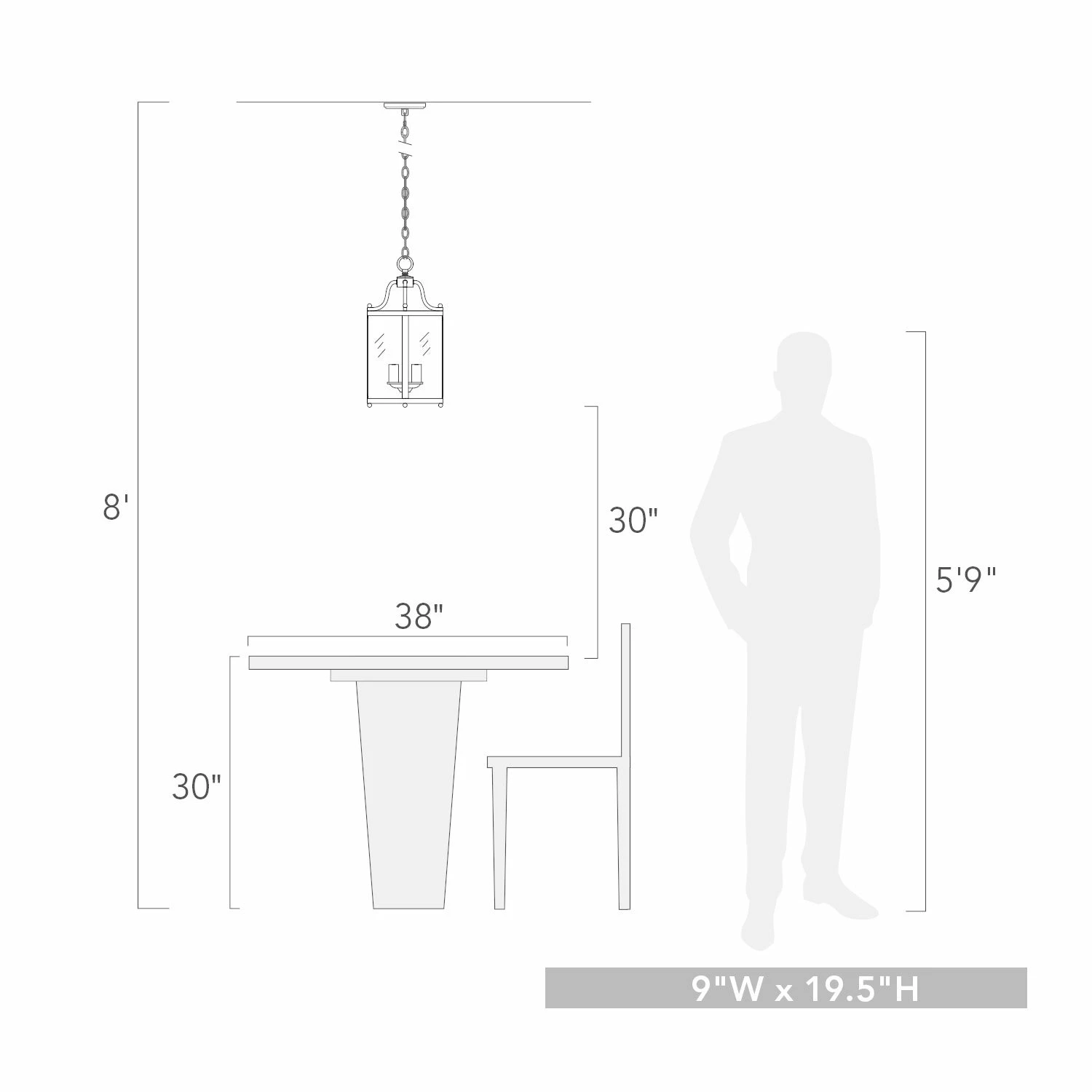 Hot Sale β€οΈ Golden Lighting's Payton Chrome Steel And Glass 3-light Pendant π 6 Hot Sale β€οΈ Golden Lighting's Payton Chrome Steel And Glass 3-light Pendant π - Image 4