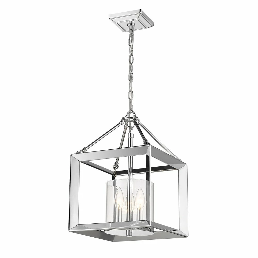 Best Pirce π₯° Golden Lighting's Smyth Convertible Semi-Flush (Chrome & Clear Glass) #2074-SF CH-CLR π₯° 5 Best Pirce π₯° Golden Lighting's Smyth Convertible Semi-Flush (Chrome & Clear Glass) #2074-SF CH-CLR π₯° - Image 3
