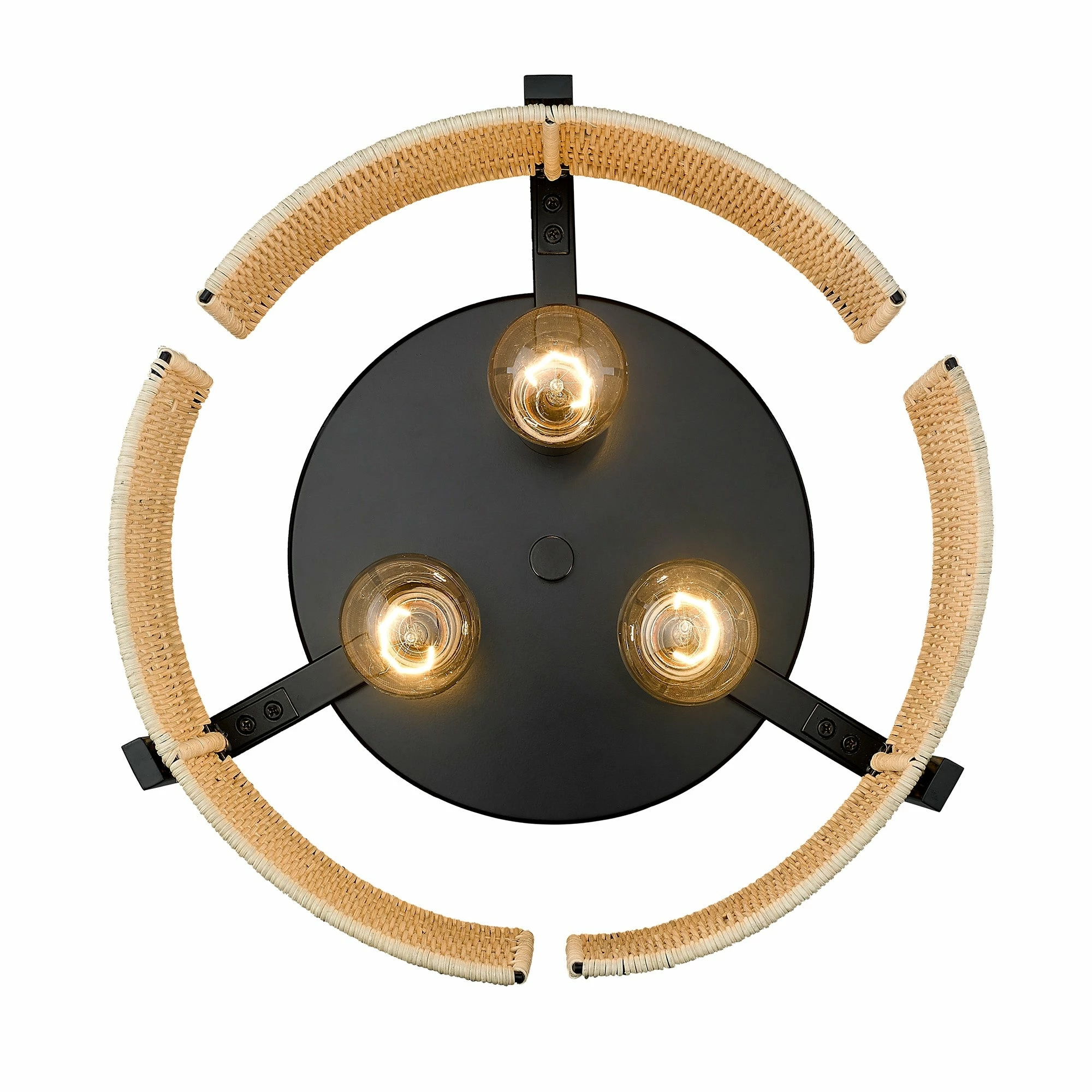 Best Sale π€© Golden Lighting Grove 3 Light Flush Mount - N/A π - Image 3