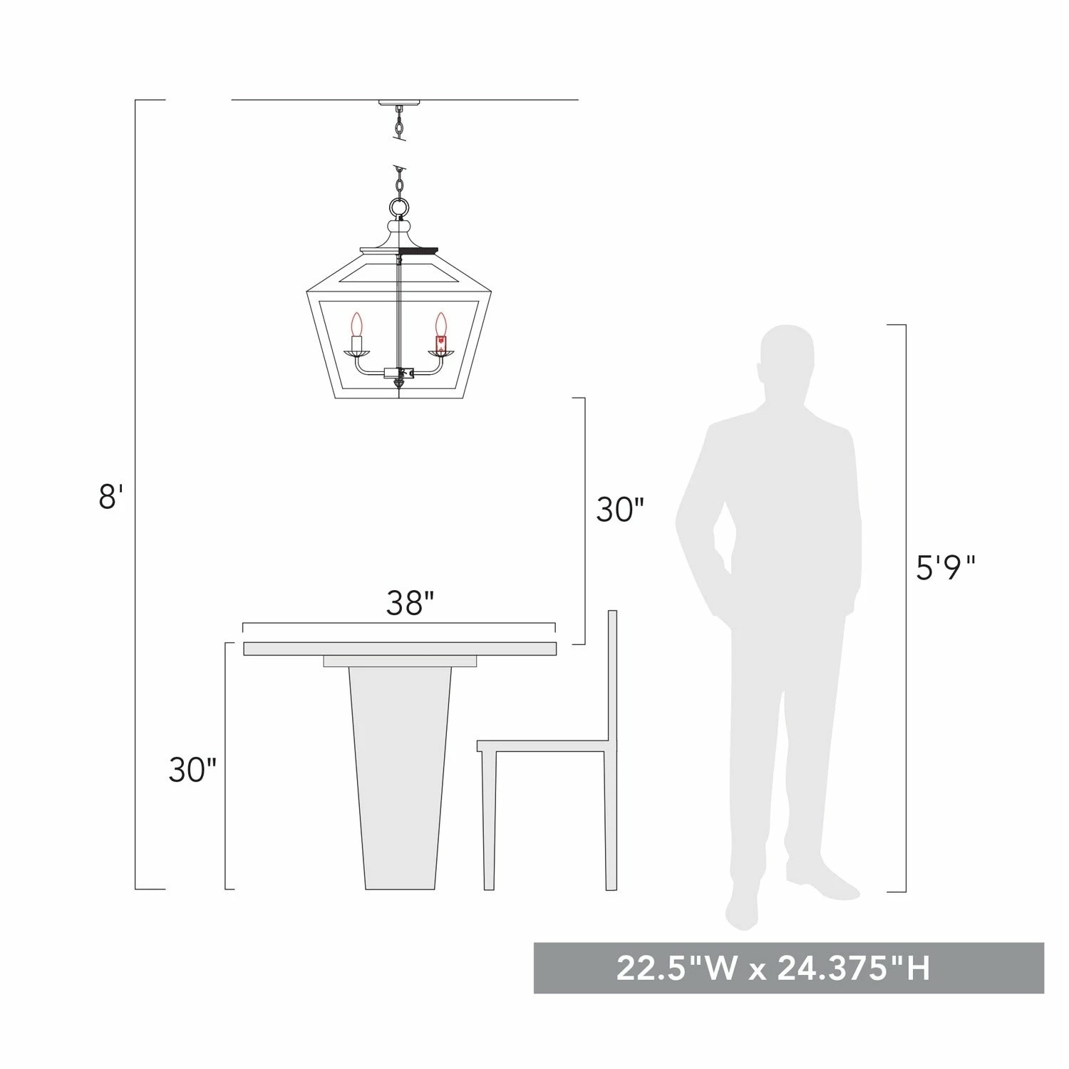 Best deal π₯ Golden Lighting Haiden 6 Light Pendant π― 7 Best deal π₯ Golden Lighting Haiden 6 Light Pendant π― - Image 5