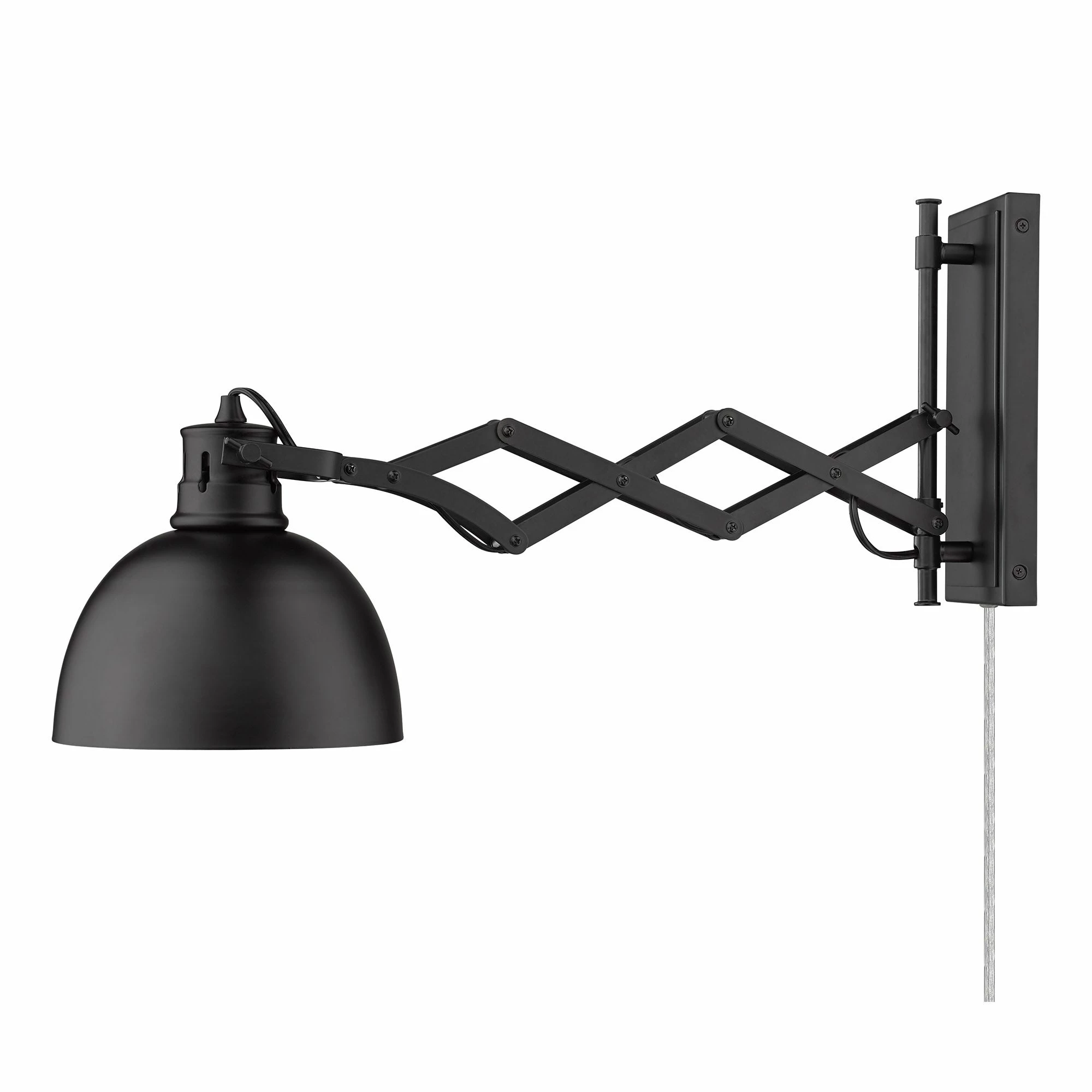 Best deal π€© Golden Lighting Hawthorn 1 Light Articulating Wall Sconce Aged Brass & Matte Black βοΈ - Image 13