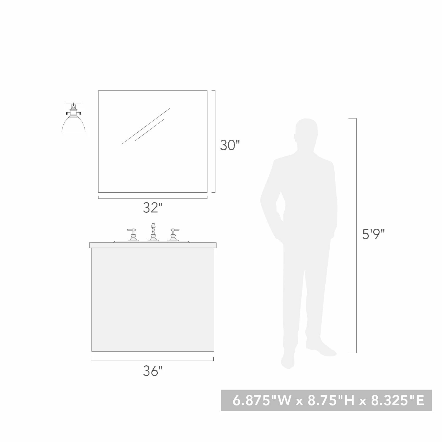 Best reviews of π Golden Lighting Hines 1 Light Bath Vanity In Pewter With Seeded Glass π 4 Best reviews of π Golden Lighting Hines 1 Light Bath Vanity In Pewter With Seeded Glass π - Image 2
