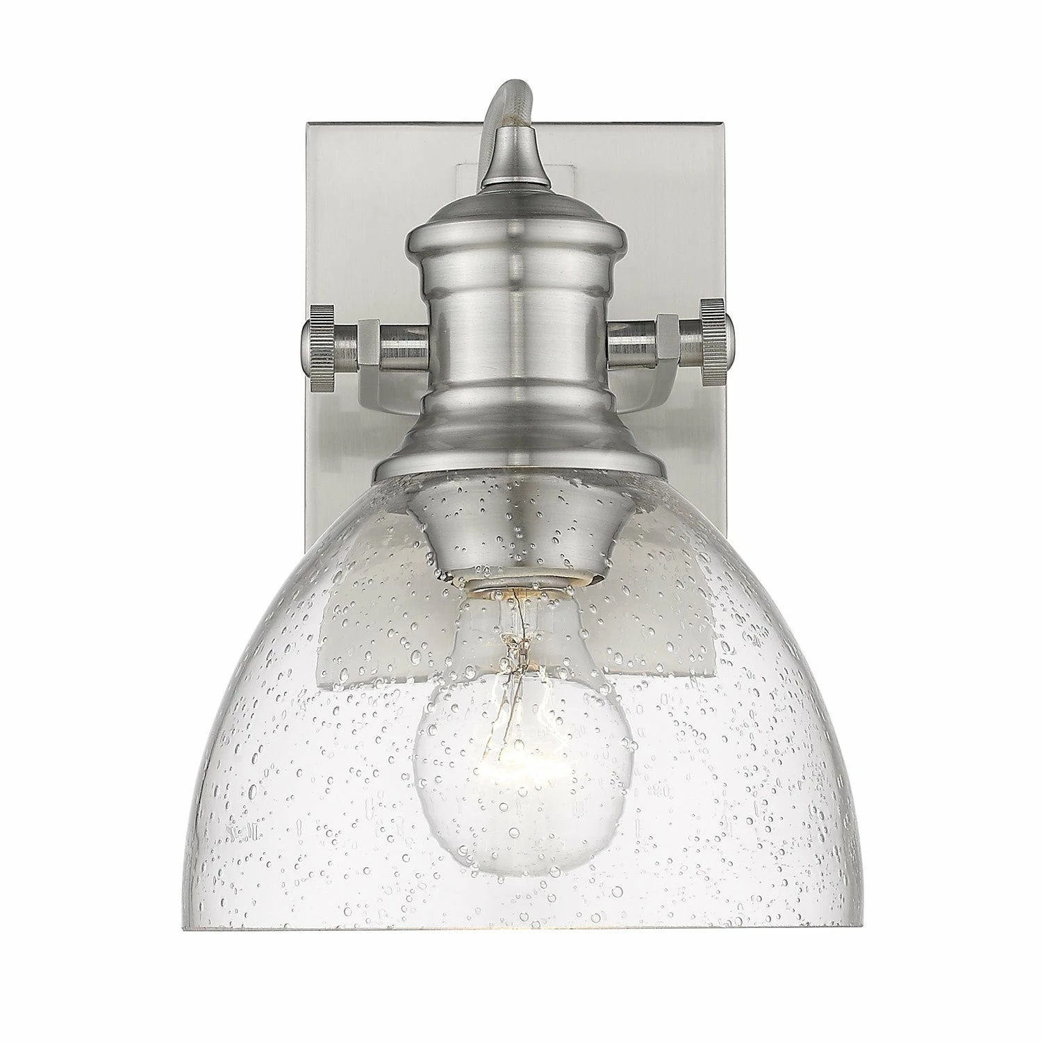 Best reviews of π Golden Lighting Hines 1 Light Bath Vanity In Pewter With Seeded Glass π 3 Best reviews of π Golden Lighting Hines 1 Light Bath Vanity In Pewter With Seeded Glass π