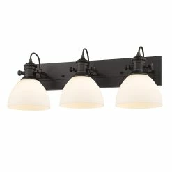 Flash Sale β Golden Lighting Hines 3 Light Bath Vanity Rubbed Bronze With Seeded Shade π 15 Flash Sale β Golden Lighting Hines 3 Light Bath Vanity Rubbed Bronze With Seeded Shade π -Golden Lighting Sales Hines 3 Light Bath Vanity 11d52aed 209d 4617 880a 63d20a7e1516