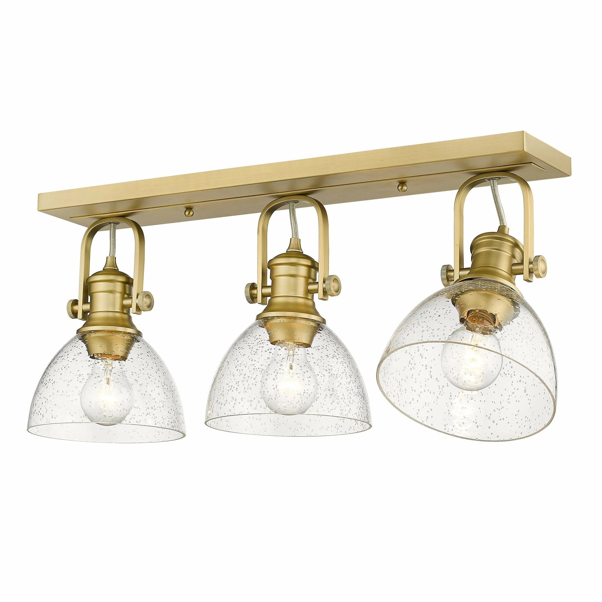 Flash Sale π Golden Lighting Hines 3 Light Semi-Flush - 10x9.625" π 4 Flash Sale π Golden Lighting Hines 3 Light Semi-Flush - 10x9.625" π - Image 2