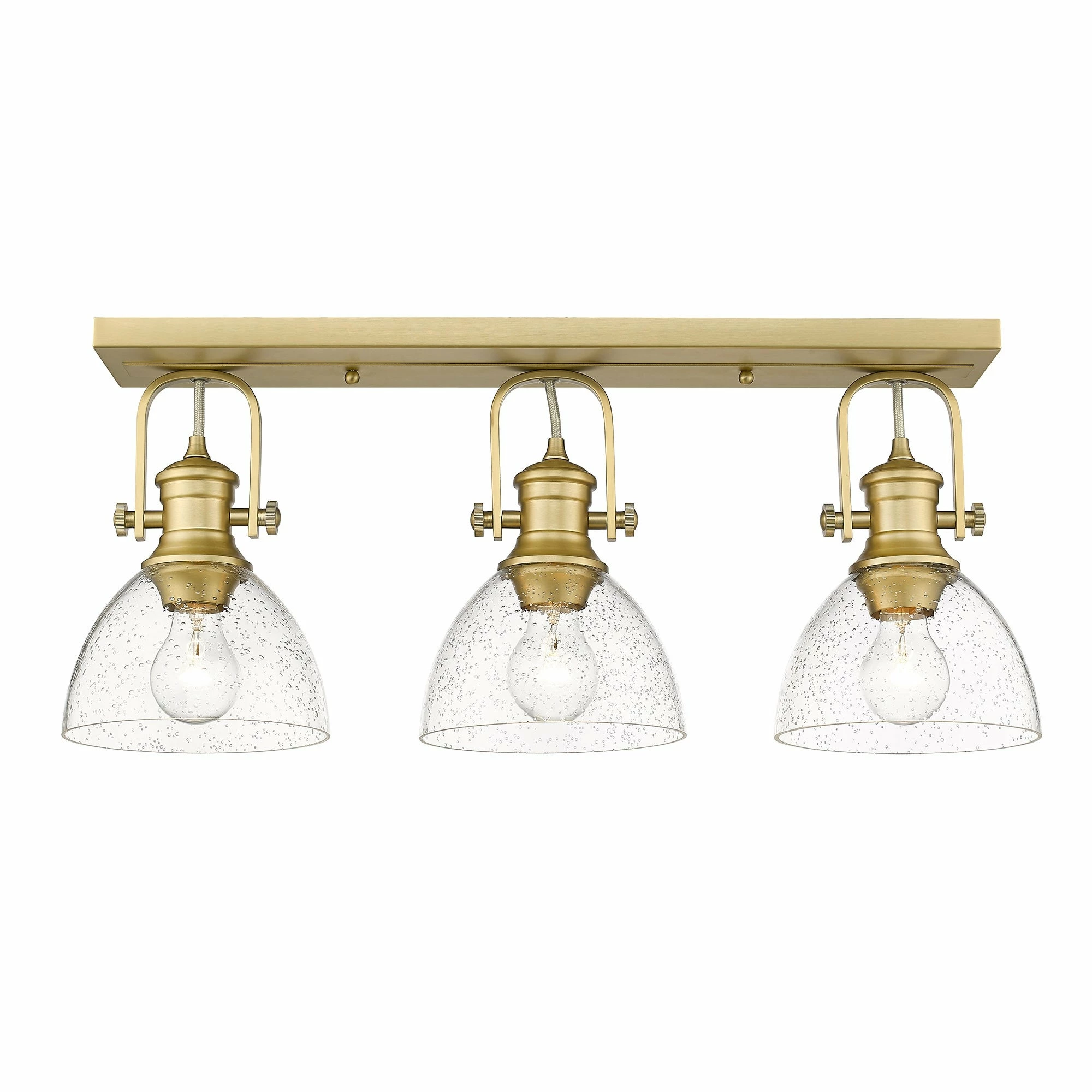 Flash Sale π Golden Lighting Hines 3 Light Semi-Flush - 10x9.625" π 5 Flash Sale π Golden Lighting Hines 3 Light Semi-Flush - 10x9.625" π - Image 3