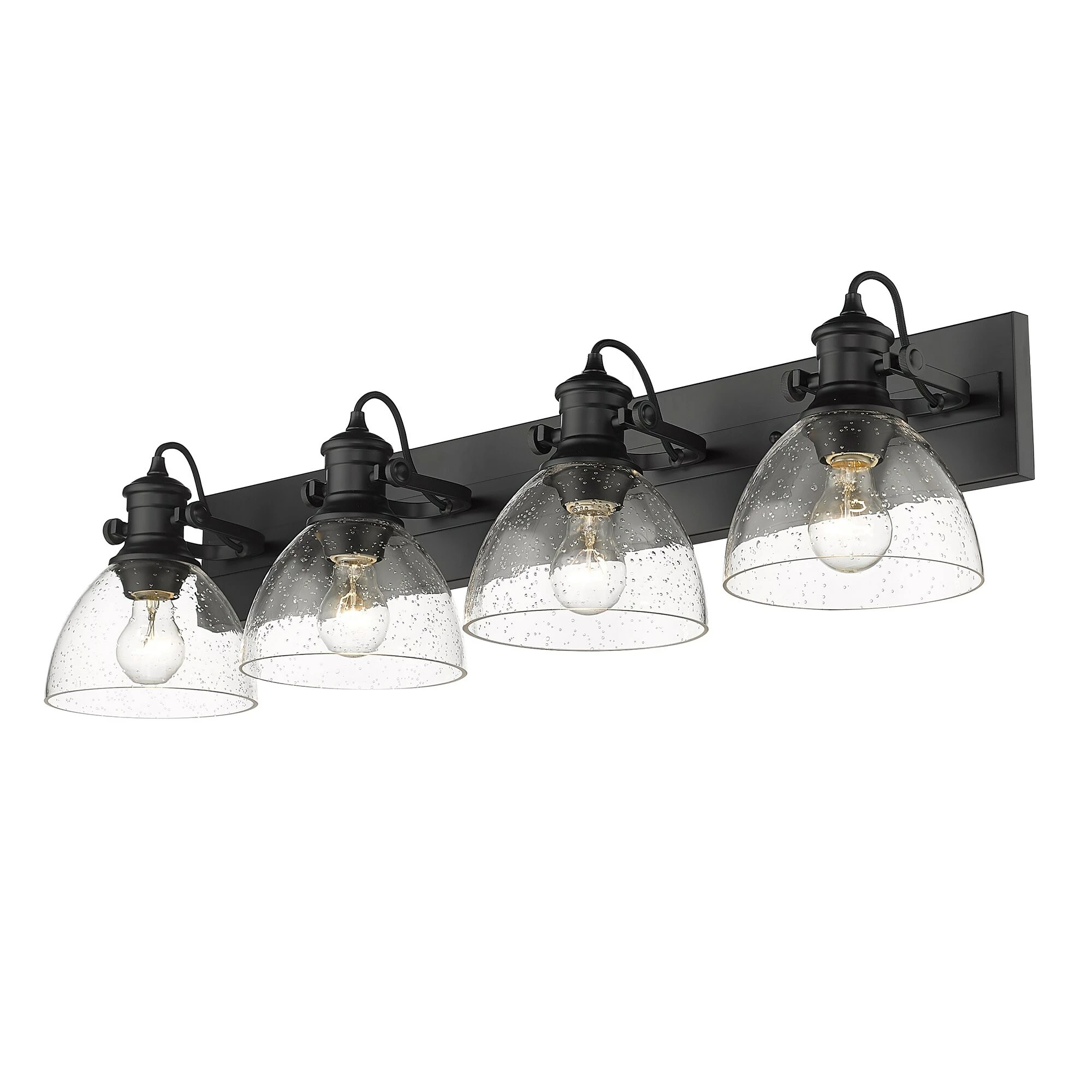 Coupon π€© Golden Lighting Hines BLK 4 Light Bath Vanity - Matte Black π 6 Coupon π€© Golden Lighting Hines BLK 4 Light Bath Vanity - Matte Black π - Image 4