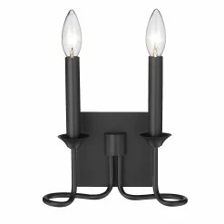 Hot Sale π Golden Lighting Karson Wall Sconce - Matte Black - Matte Black π 9 Hot Sale π Golden Lighting Karson Wall Sconce - Matte Black - Matte Black π -Golden Lighting Sales Karson Wall Sconce 2