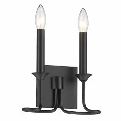 Hot Sale π Golden Lighting Karson Wall Sconce - Matte Black - Matte Black π 10 Hot Sale π Golden Lighting Karson Wall Sconce - Matte Black - Matte Black π -Golden Lighting Sales Karson Wall Sconce 3