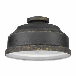 Top 10 π Golden Lighting Keating Flush Mount - Antique Black Iron β€οΈ 8 Top 10 π Golden Lighting Keating Flush Mount - Antique Black Iron β€οΈ -Golden Lighting Sales Keating Flush Mount 2
