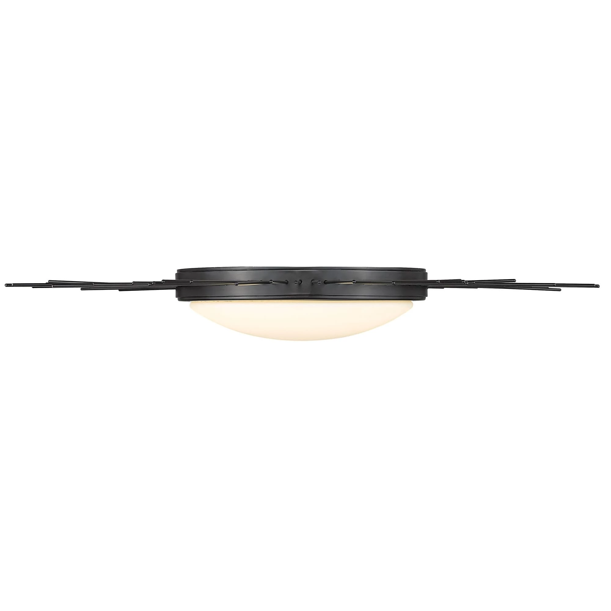 Buy β Golden Lighting Kieran Flush Mount Matte Black π― 4 Buy β Golden Lighting Kieran Flush Mount Matte Black π― - Image 2