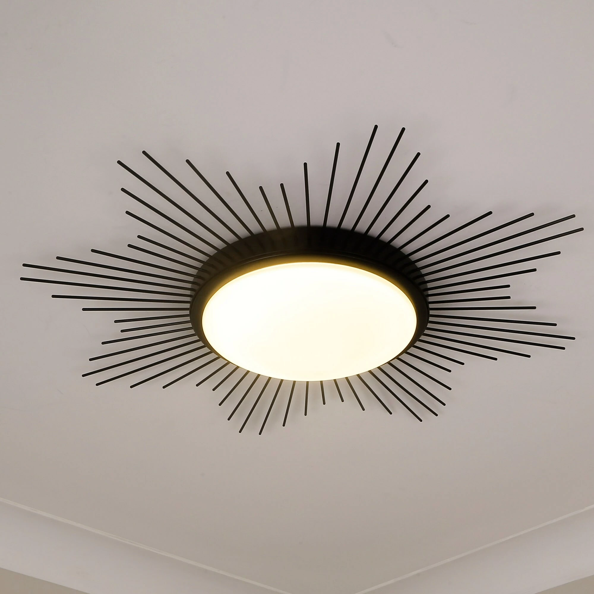 Buy β Golden Lighting Kieran Flush Mount Matte Black π― 7 Buy β Golden Lighting Kieran Flush Mount Matte Black π― - Image 5