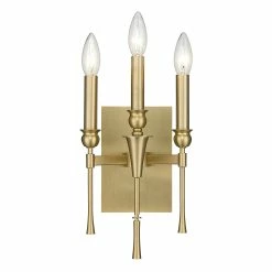 Buy 👍 Golden Lighting Landon 3 Light Wall Sconce Brushed Champagne Bronze 😍