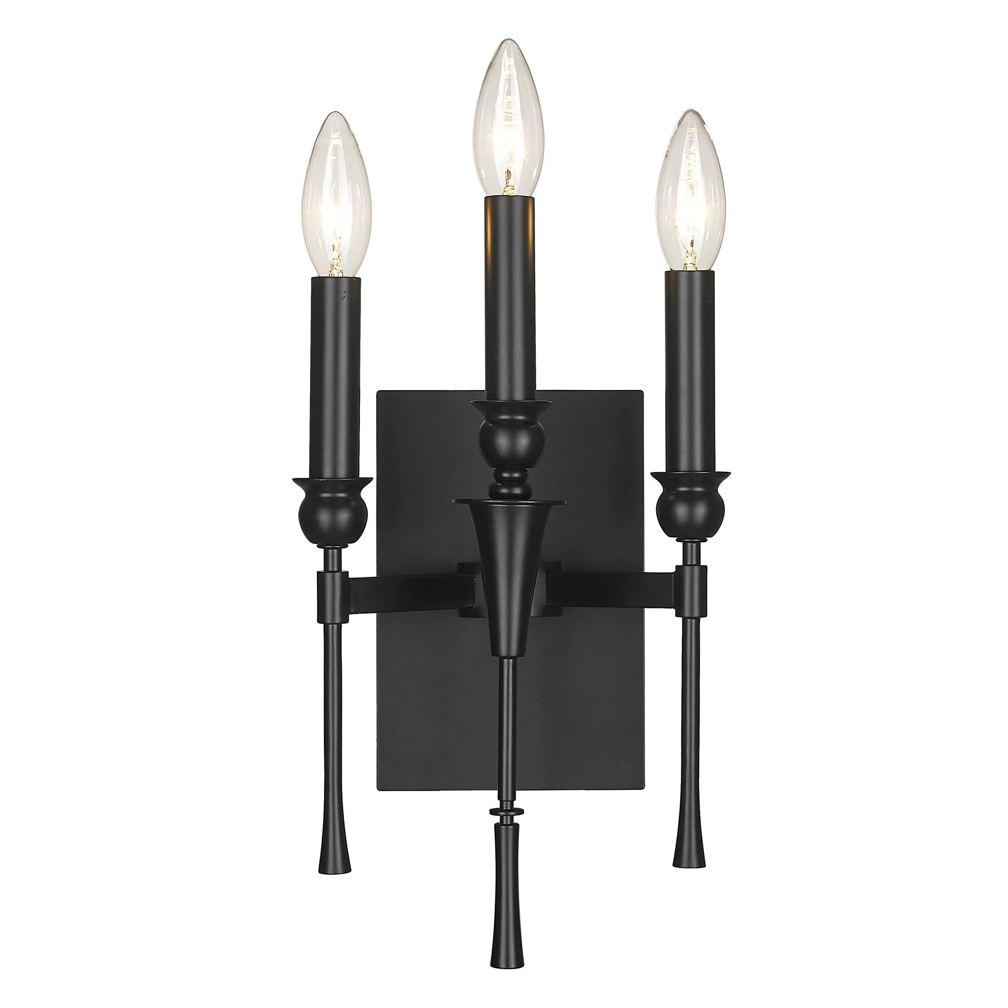 Buy π Golden Lighting Landon 3 Light Wall Sconce Brushed Champagne Bronze π 8 Buy π Golden Lighting Landon 3 Light Wall Sconce Brushed Champagne Bronze π - Image 6