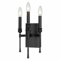 Buy π Golden Lighting Landon 3 Light Wall Sconce Brushed Champagne Bronze π 19 Buy π Golden Lighting Landon 3 Light Wall Sconce Brushed Champagne Bronze π -Golden Lighting Sales Landon 3 Light Wall Sconce 7