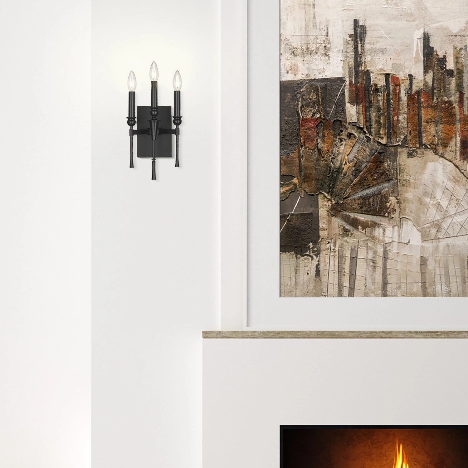 Buy π Golden Lighting Landon 3 Light Wall Sconce Brushed Champagne Bronze π 12 Buy π Golden Lighting Landon 3 Light Wall Sconce Brushed Champagne Bronze π - Image 10