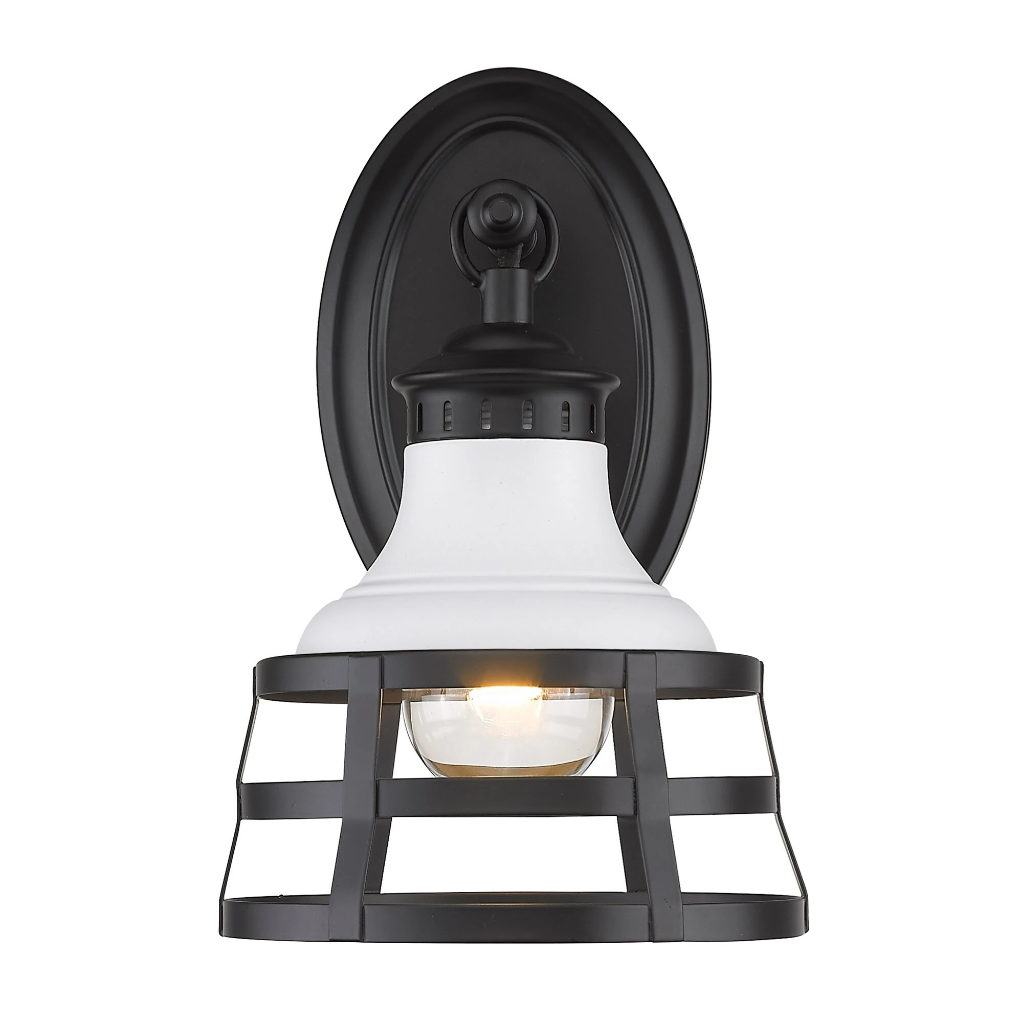 Discount π Golden Lighting Locklyn 1 Light Wall Sconce - 6.5"x10" π 3 Discount π Golden Lighting Locklyn 1 Light Wall Sconce - 6.5"x10" π