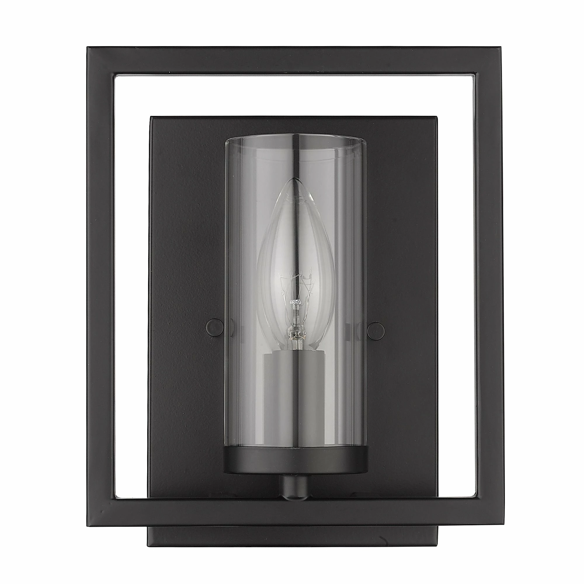 New π― Golden Lighting Marco 1 Light Wall Sconce - Matte Black - Matte Black π 5 New π― Golden Lighting Marco 1 Light Wall Sconce - Matte Black - Matte Black π - Image 3
