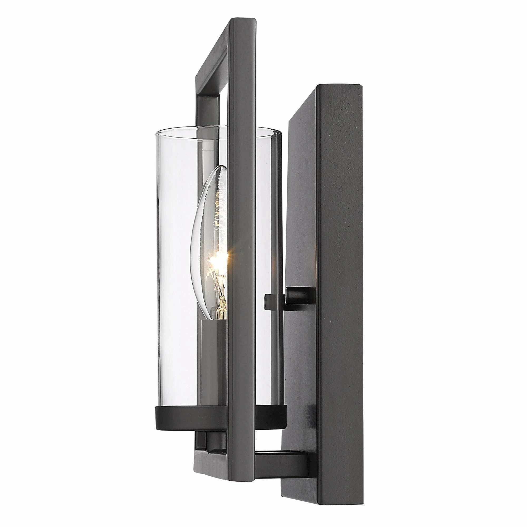 New π― Golden Lighting Marco 1 Light Wall Sconce - Matte Black - Matte Black π 6 New π― Golden Lighting Marco 1 Light Wall Sconce - Matte Black - Matte Black π - Image 4