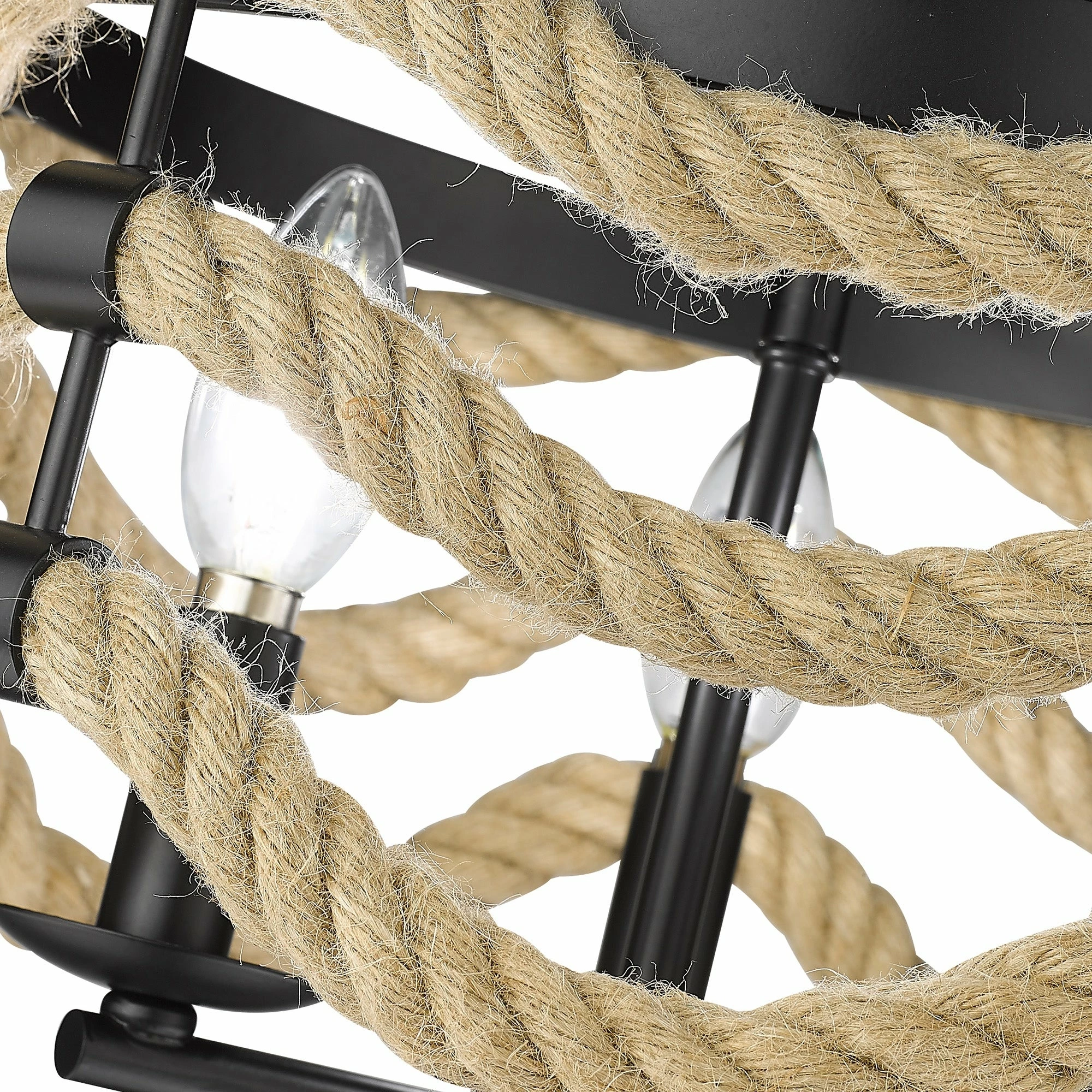 Cheapest π Golden Lighting Marissa 3 Light Semi-Flush π - Image 5