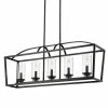 Buy ❤️ Golden Lighting Mercer Linear Pendant - Matte Black ⌛