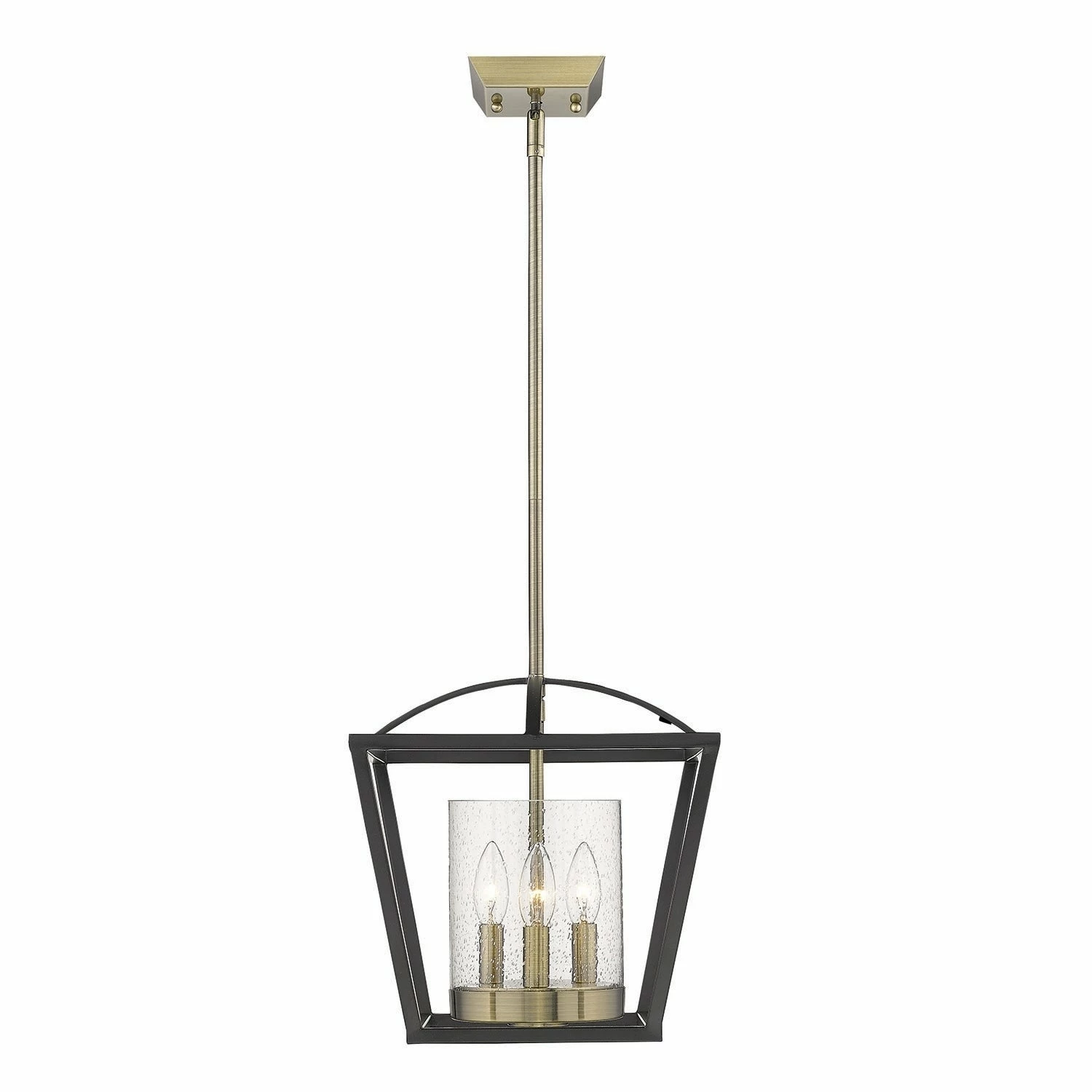 Coupon π₯ Golden Lighting Mercer Mini Chandelier (Convertible) Matte Black π - Image 2