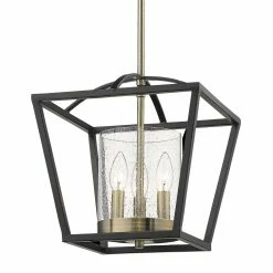 Coupon 🔥 Golden Lighting Mercer Mini Chandelier (Convertible) Matte Black 👍