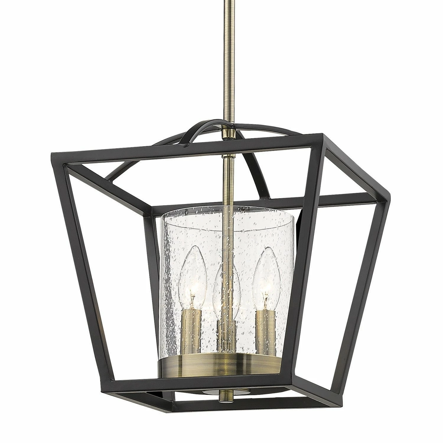 Coupon π₯ Golden Lighting Mercer Mini Chandelier (Convertible) Matte Black π