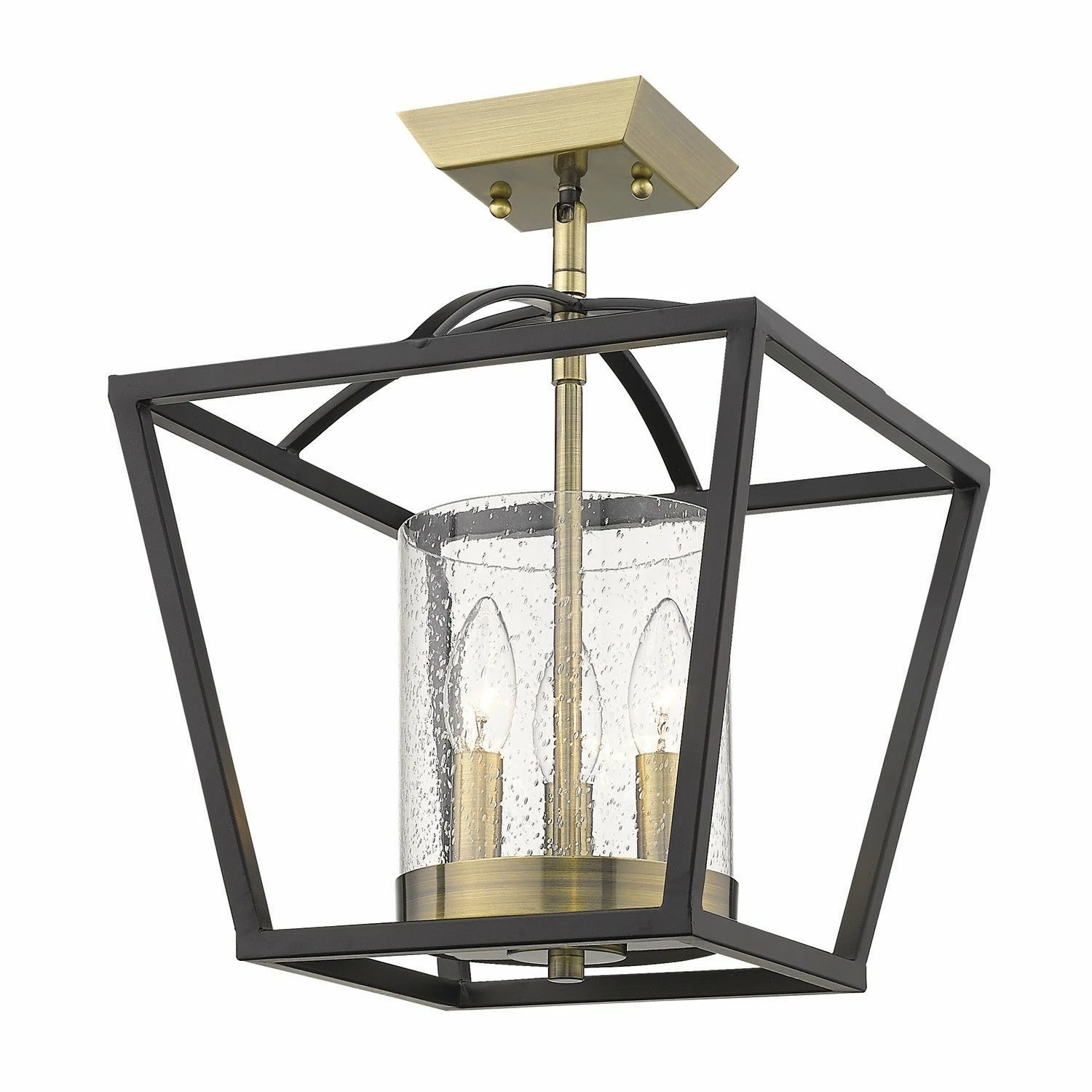 Coupon π₯ Golden Lighting Mercer Mini Chandelier (Convertible) Matte Black π - Image 3