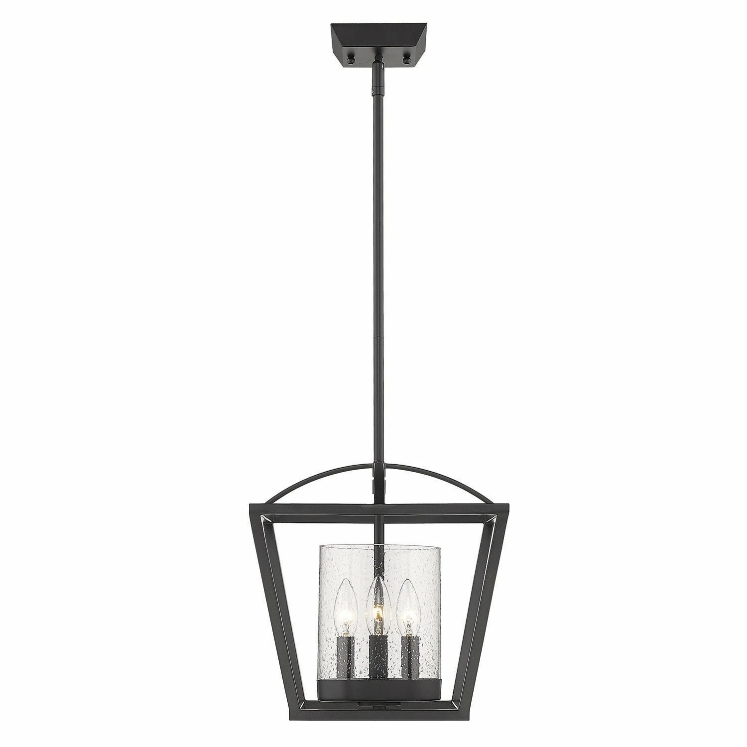 Top 10 π₯ Golden Lighting Mercer Semi-Flush (Convertible) Matte Black With Black Accent π 10 Top 10 π₯ Golden Lighting Mercer Semi-Flush (Convertible) Matte Black With Black Accent π - Image 8
