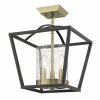 Top 10 🔥 Golden Lighting Mercer Semi-Flush (Convertible) Matte Black With Black Accent 👏 -Golden Lighting Sales Mercer Semi Flush Convertible 7ff4ff09 8343 41c9 87a2 7ee5737baeb2