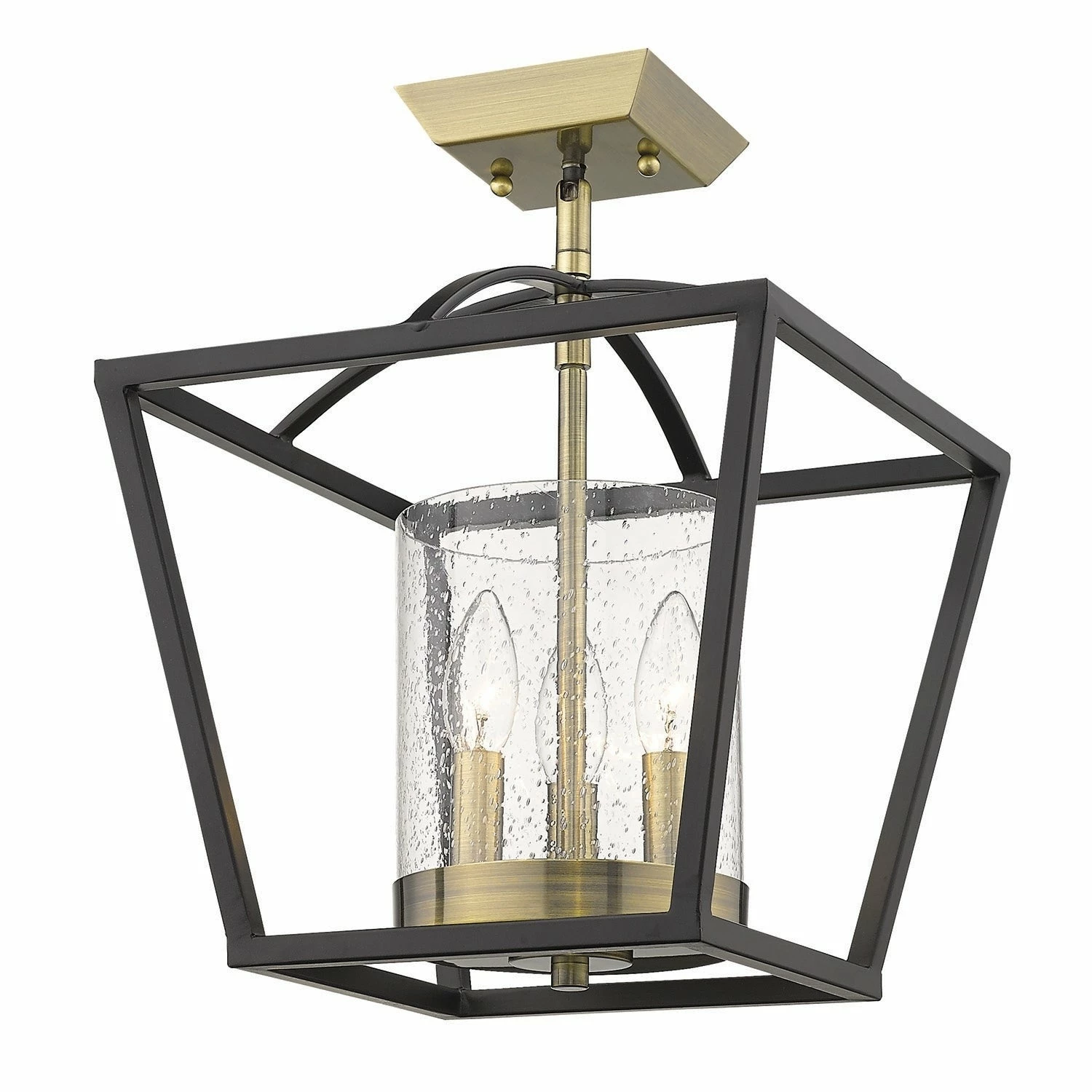Top 10 π₯ Golden Lighting Mercer Semi-Flush (Convertible) Matte Black With Black Accent π 3 Top 10 π₯ Golden Lighting Mercer Semi-Flush (Convertible) Matte Black With Black Accent π