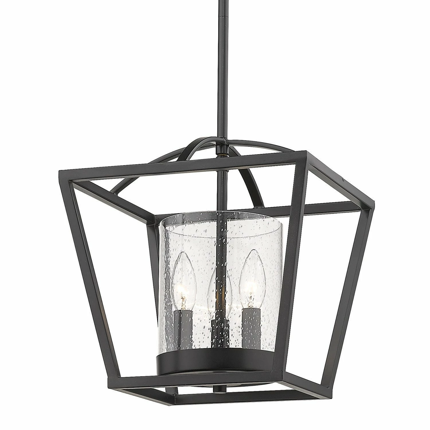 Top 10 π₯ Golden Lighting Mercer Semi-Flush (Convertible) Matte Black With Black Accent π 9 Top 10 π₯ Golden Lighting Mercer Semi-Flush (Convertible) Matte Black With Black Accent π - Image 7