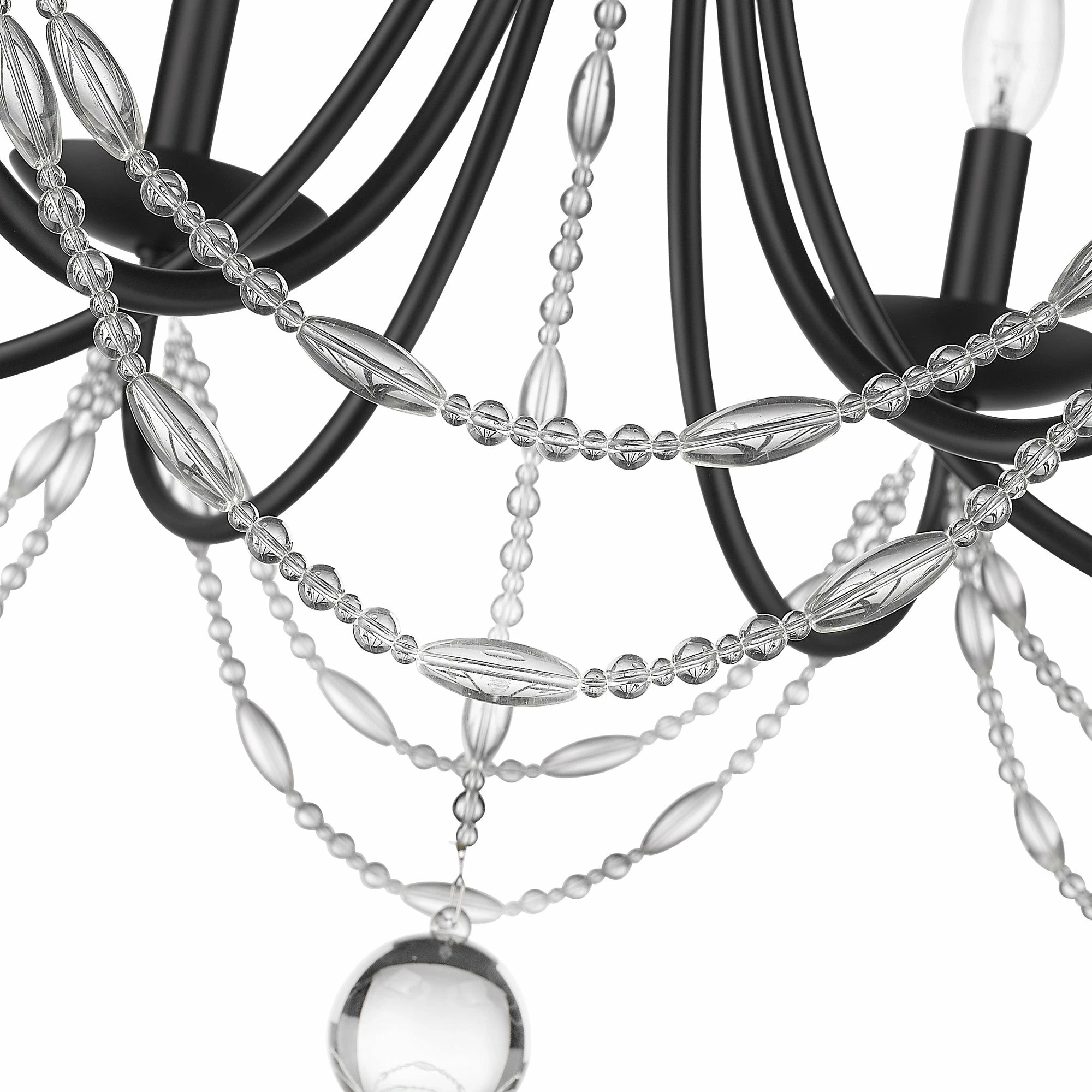 Cheap π Golden Lighting Mirabella 6 Light Chandelier - 25.5"x25.75" π 7 Cheap π Golden Lighting Mirabella 6 Light Chandelier - 25.5"x25.75" π - Image 5