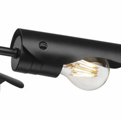 Outlet π Golden Lighting Newton 6 Light Semi-Flush - Matte Black π 9 Outlet π Golden Lighting Newton 6 Light Semi-Flush - Matte Black π -Golden Lighting Sales Newton 6 Light Semi Flush 3
