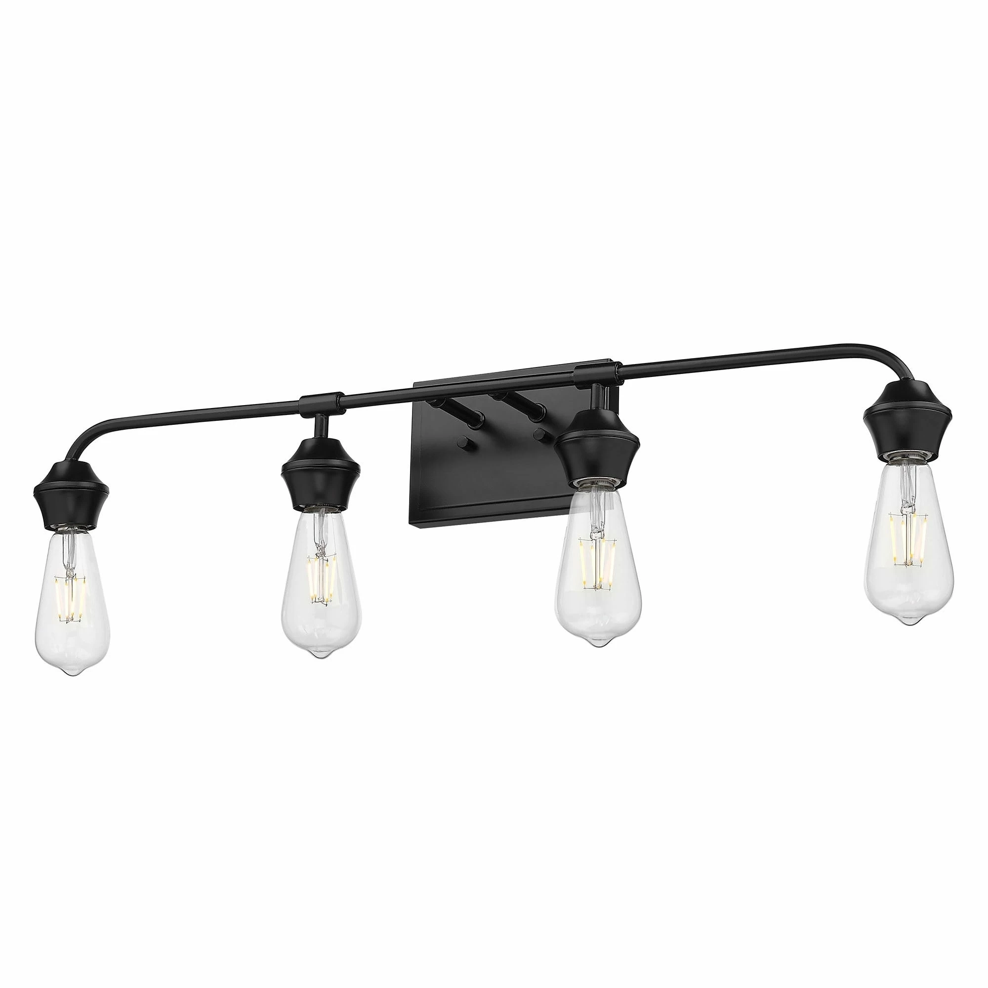 Top 10 π Golden Lighting Ormond 4 Light Bath Vanity Matte Black π₯° 5 Top 10 π Golden Lighting Ormond 4 Light Bath Vanity Matte Black π₯° - Image 3