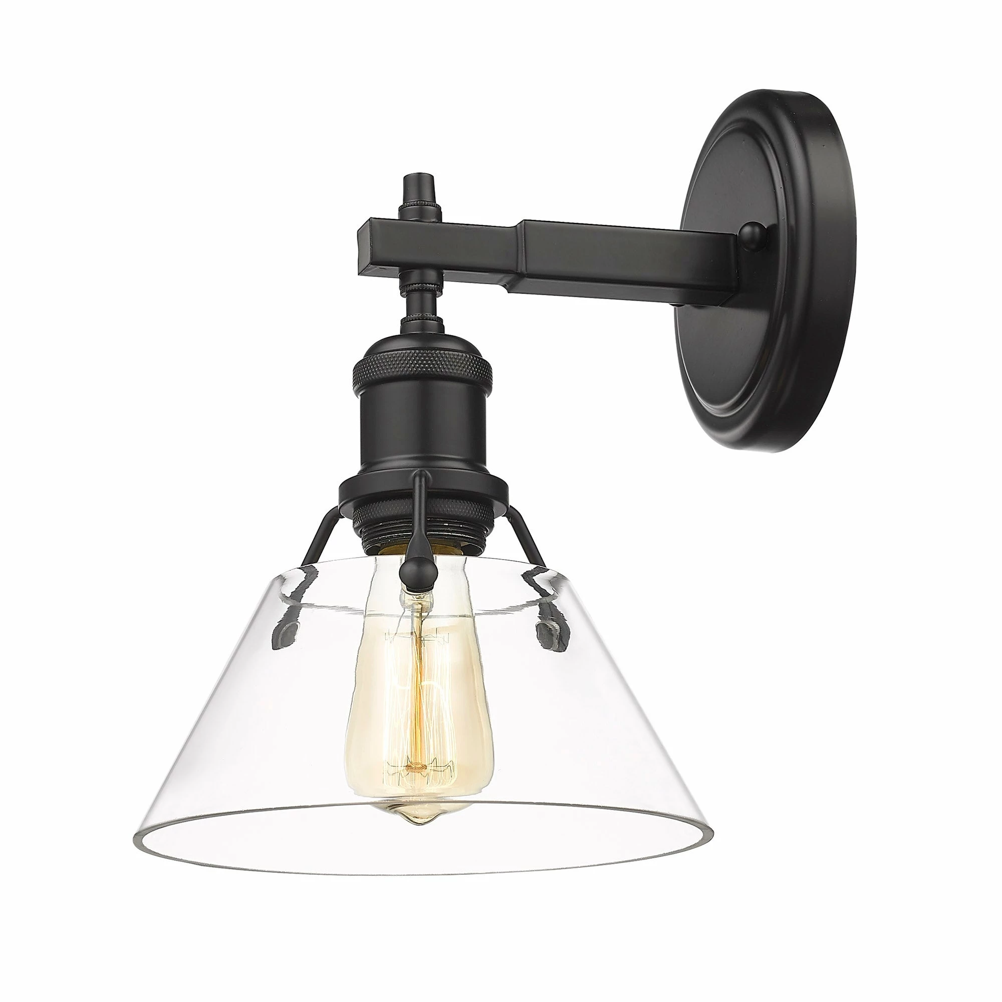Hot Sale β€οΈ Golden Lighting Orwell 1 Light Bath Vanity Brushed Champagne Bronze With Clear Glass π― 14 Hot Sale β€οΈ Golden Lighting Orwell 1 Light Bath Vanity Brushed Champagne Bronze With Clear Glass π― - Image 12