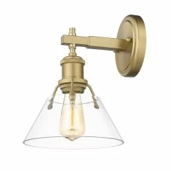 Hot Sale β€οΈ Golden Lighting Orwell 1 Light Bath Vanity Brushed Champagne Bronze With Clear Glass π― 17 Hot Sale β€οΈ Golden Lighting Orwell 1 Light Bath Vanity Brushed Champagne Bronze With Clear Glass π― -Golden Lighting Sales Orwell 1 Light Bath Vanity 2