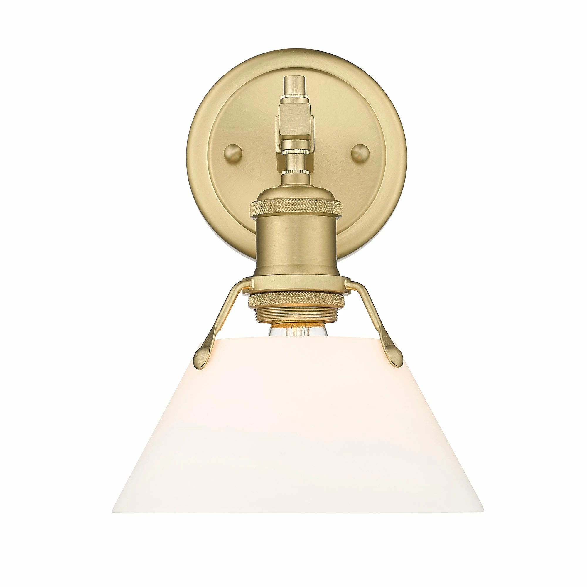 Hot Sale β€οΈ Golden Lighting Orwell 1 Light Bath Vanity Brushed Champagne Bronze With Clear Glass π― 9 Hot Sale β€οΈ Golden Lighting Orwell 1 Light Bath Vanity Brushed Champagne Bronze With Clear Glass π― - Image 7