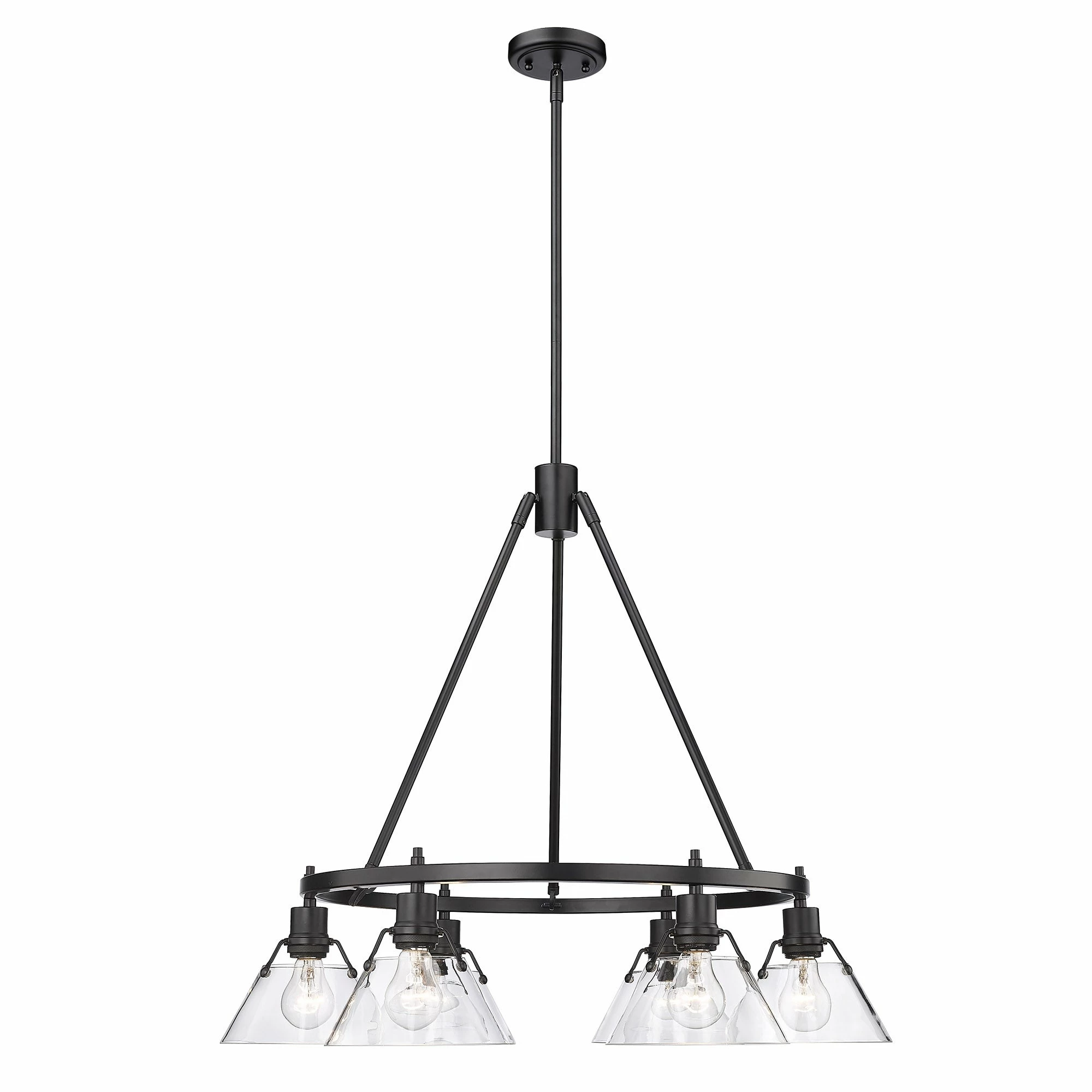 Outlet β Golden Lighting Orwell 6 Light Chandelier 𧨠3 Outlet β Golden Lighting Orwell 6 Light Chandelier π§¨