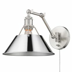 Brand new π₯ Golden Lighting Orwell AB 1 Light Articulating Wall Sconce Matte Black & Chrome π 27 Brand new π₯ Golden Lighting Orwell AB 1 Light Articulating Wall Sconce Matte Black & Chrome π -Golden Lighting Sales Orwell AB 1 Light Articulating Wall Sconce 10