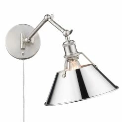 Brand new π₯ Golden Lighting Orwell AB 1 Light Articulating Wall Sconce Matte Black & Chrome π 29 Brand new π₯ Golden Lighting Orwell AB 1 Light Articulating Wall Sconce Matte Black & Chrome π -Golden Lighting Sales Orwell AB 1 Light Articulating Wall Sconce 12