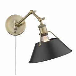 Brand new π₯ Golden Lighting Orwell AB 1 Light Articulating Wall Sconce Matte Black & Chrome π 19 Brand new π₯ Golden Lighting Orwell AB 1 Light Articulating Wall Sconce Matte Black & Chrome π -Golden Lighting Sales Orwell AB 1 Light Articulating Wall Sconce 2