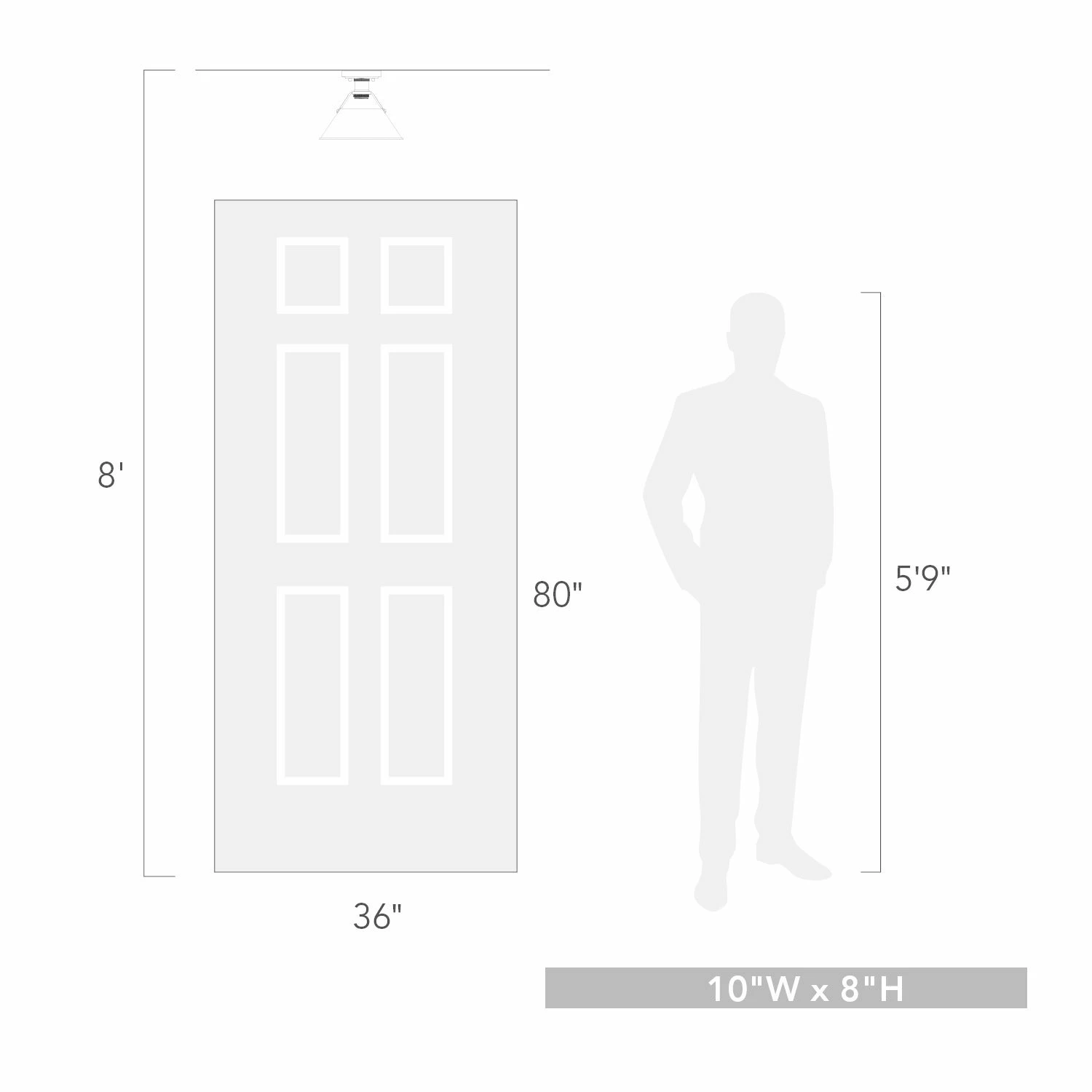 Wholesale βοΈ Golden Lighting Orwell 1-light Industrial Flush Mount Ceiling Light - 10 Dia X 8 H Matte Black With Matte Black Shade π - Image 3