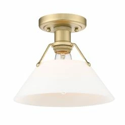 Discount π Golden Lighting Orwell Flushmount Brushed Champagne Bronze With Clear Glass π 16 Discount π Golden Lighting Orwell Flushmount Brushed Champagne Bronze With Clear Glass π -Golden Lighting Sales Orwell Flushmount 6