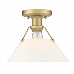 Discount π Golden Lighting Orwell Flushmount Brushed Champagne Bronze With Clear Glass π 17 Discount π Golden Lighting Orwell Flushmount Brushed Champagne Bronze With Clear Glass π -Golden Lighting Sales Orwell Flushmount 7