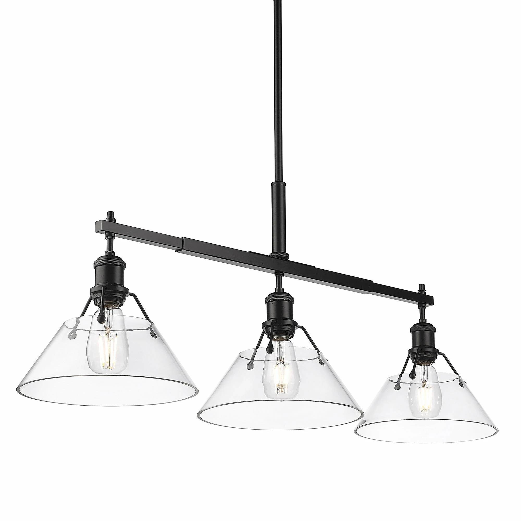 Cheapest π Golden Lighting Orwell Linear Pendant - Matte Black π 6 Cheapest π Golden Lighting Orwell Linear Pendant - Matte Black π - Image 4