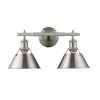 Cheapest β€οΈ Golden Lighting Orwell PW 2-light Bath Vanity In Pewter With Pewter Shade π 1 Cheapest β€οΈ Golden Lighting Orwell PW 2-light Bath Vanity In Pewter With Pewter Shade π -Golden Lighting Sales Orwell PW 2 light Bath Vanity in Pewter with Pewter Shade 75295aa1 a32c 4e6c 99a7 133754c9419d