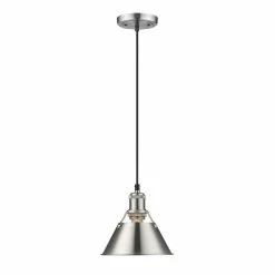 Top 10 βοΈ Golden Lighting Orwell PW Mini Pendant In Pewter With Pewter Shade π