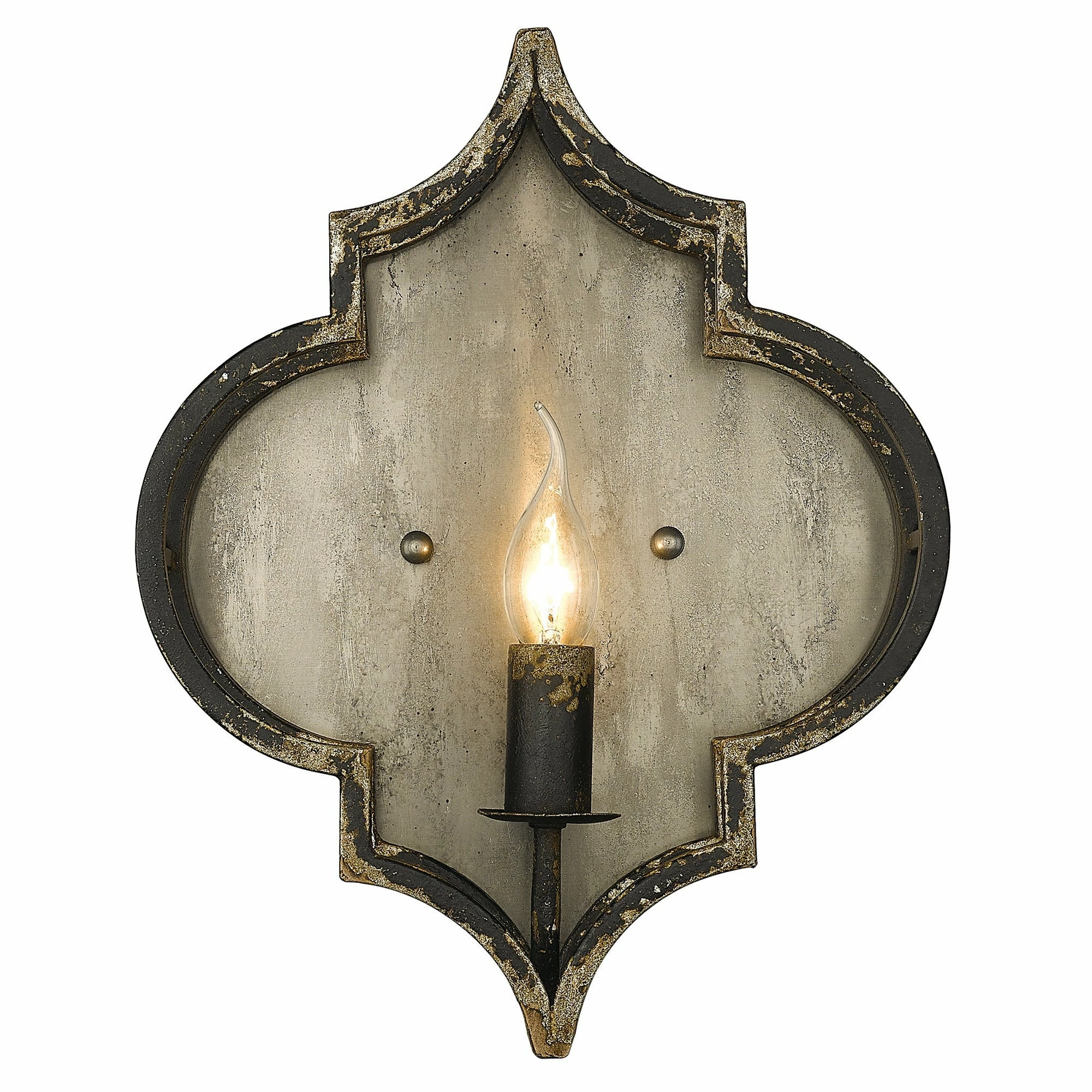 Outlet β Golden Lighting Ravina Wall Sconce - Tarnished Mercury - Tarnished Mercury π - Image 2